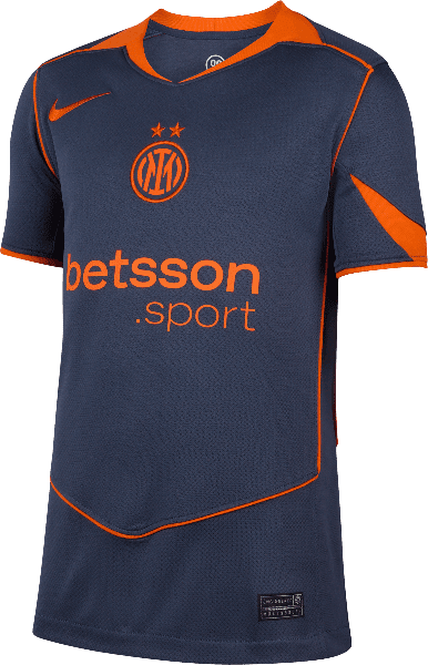Dres Nike  Dri-FIT Inter Milan Stadium 3rd Jersey 2025/26 Kids