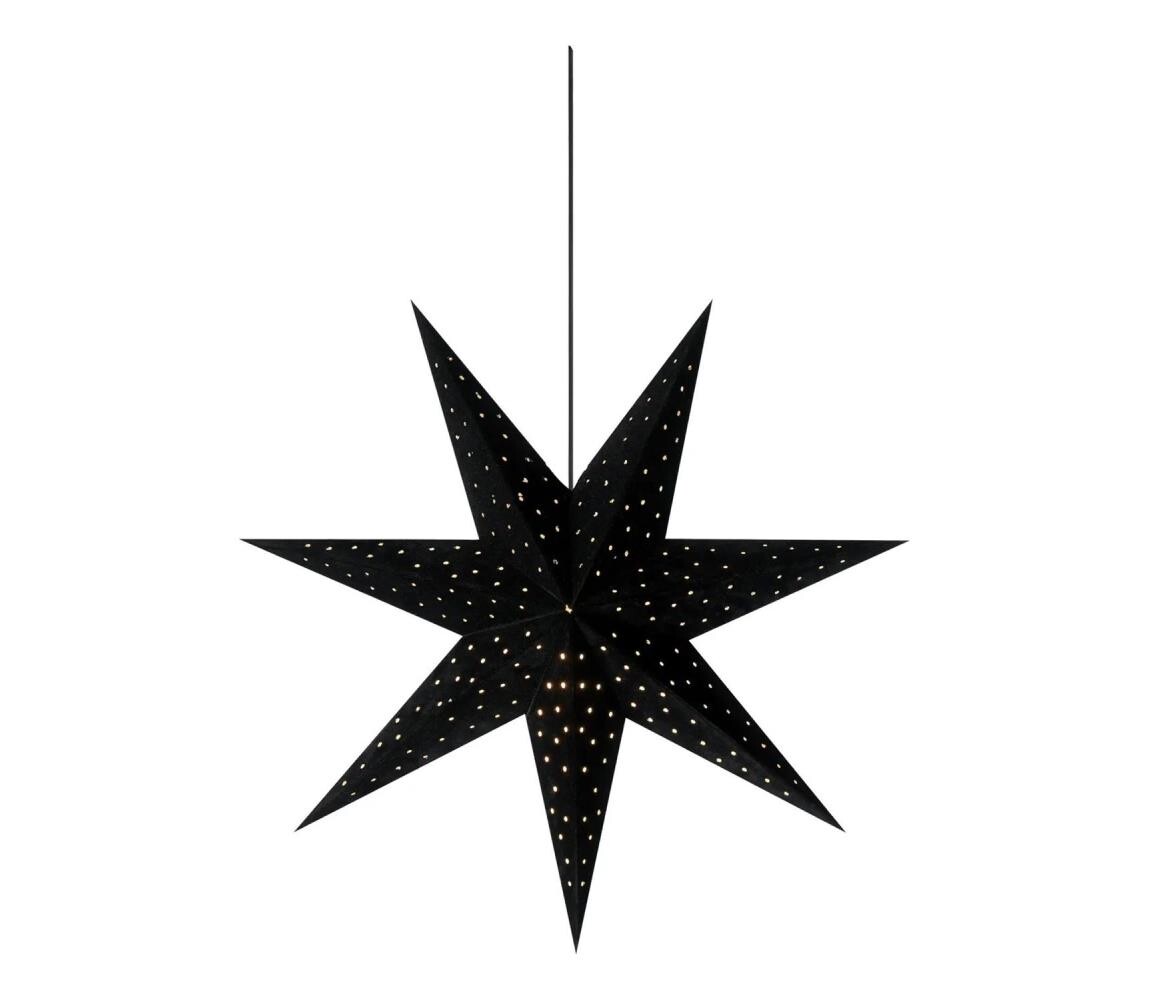 Markslöjd Markslöjd 705143 - Vánoční dekorace CLARA 1xE14/25W/230V pr. 45 cm černá