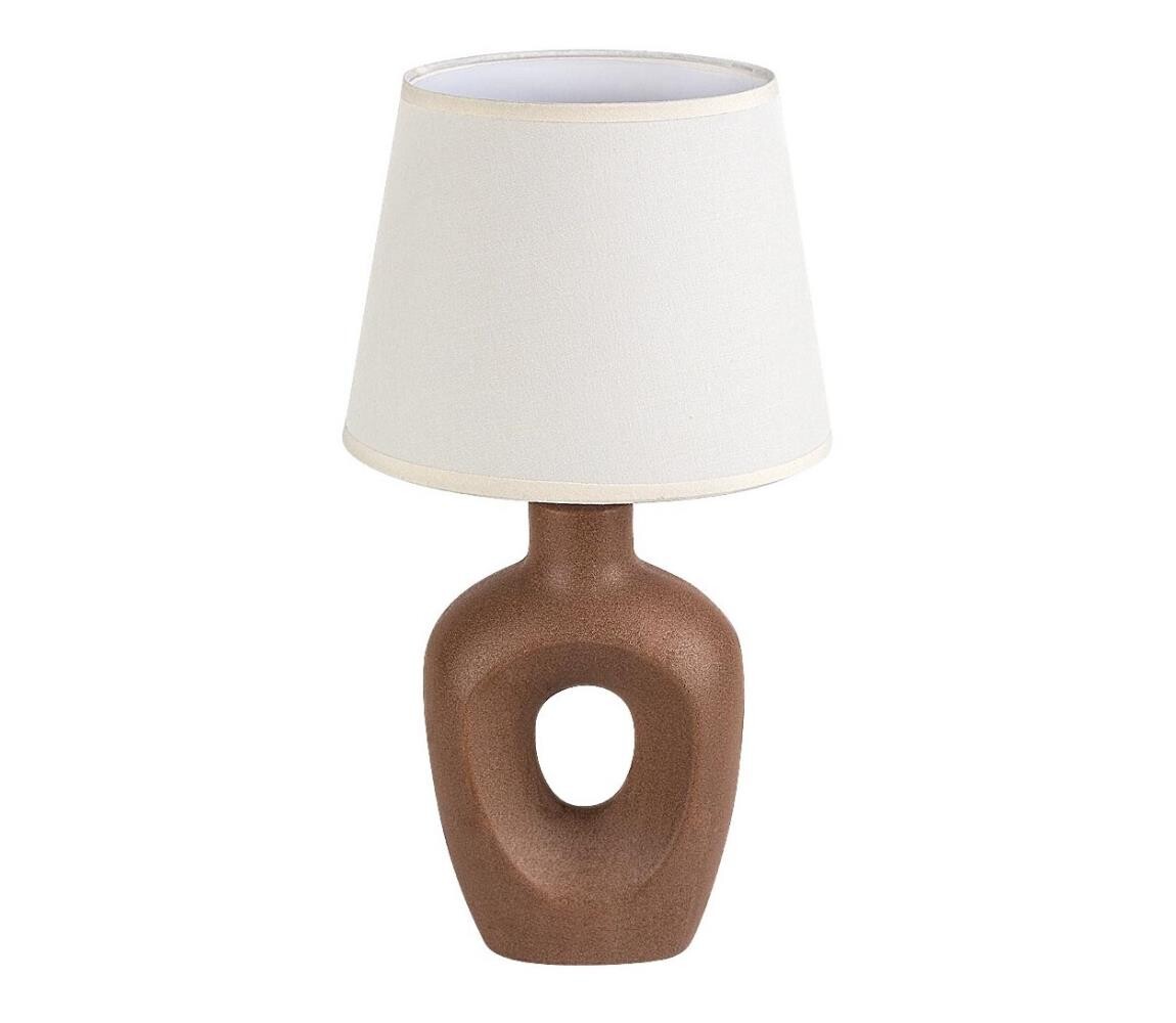 Rabalux Rabalux 74080 - Stolní lampa MADELOR 1xE14/25W/230V hnědá