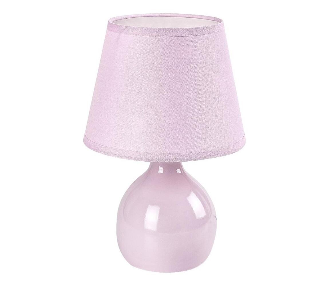 Rabalux Rabalux 74078 - Stolní lampa INGRID 1xE14/40W/230V růžová