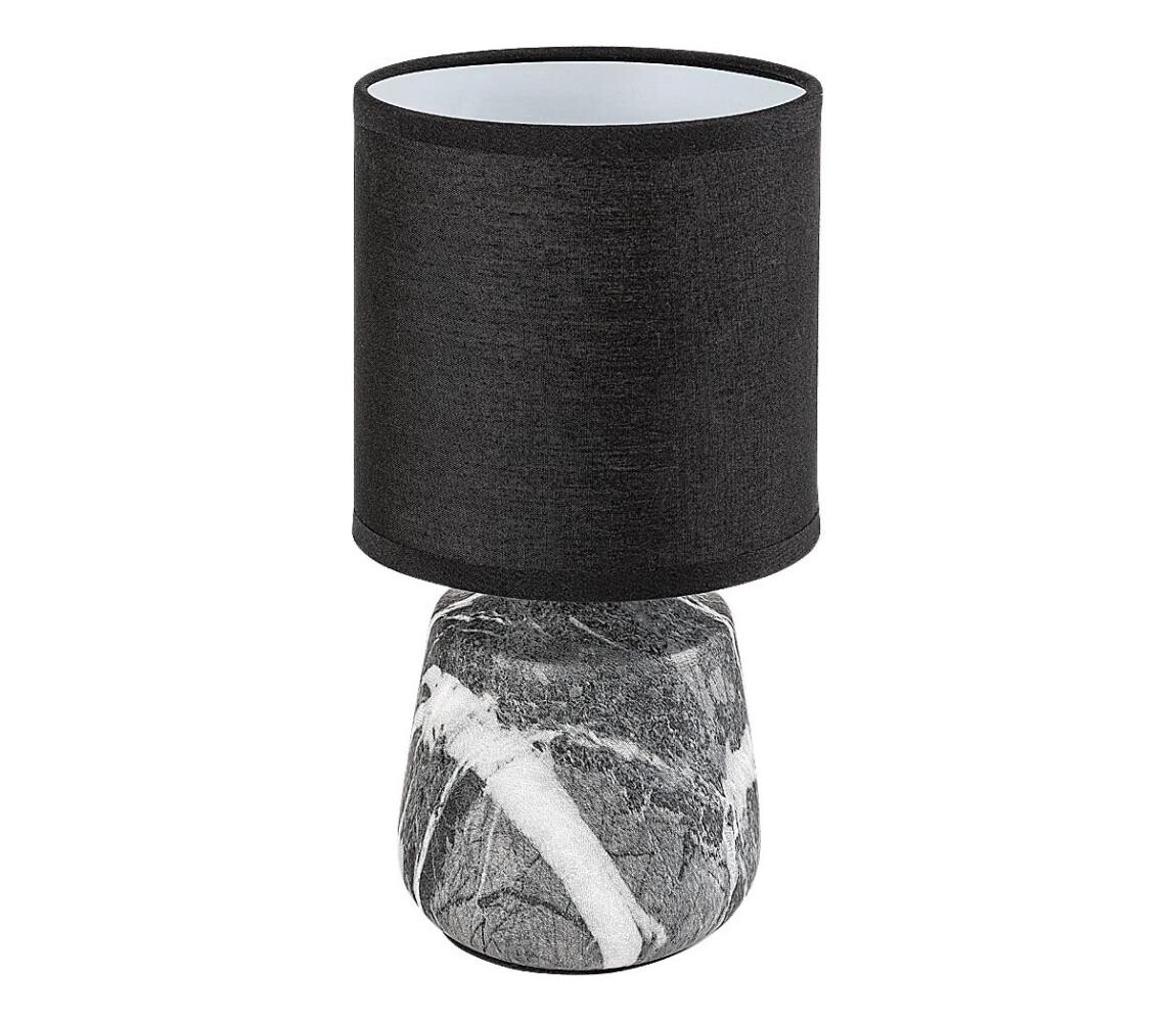 Rabalux Rabalux 74066 - Stolní lampa NALISA 1xE14/40W/230V černá/dekor mramoru