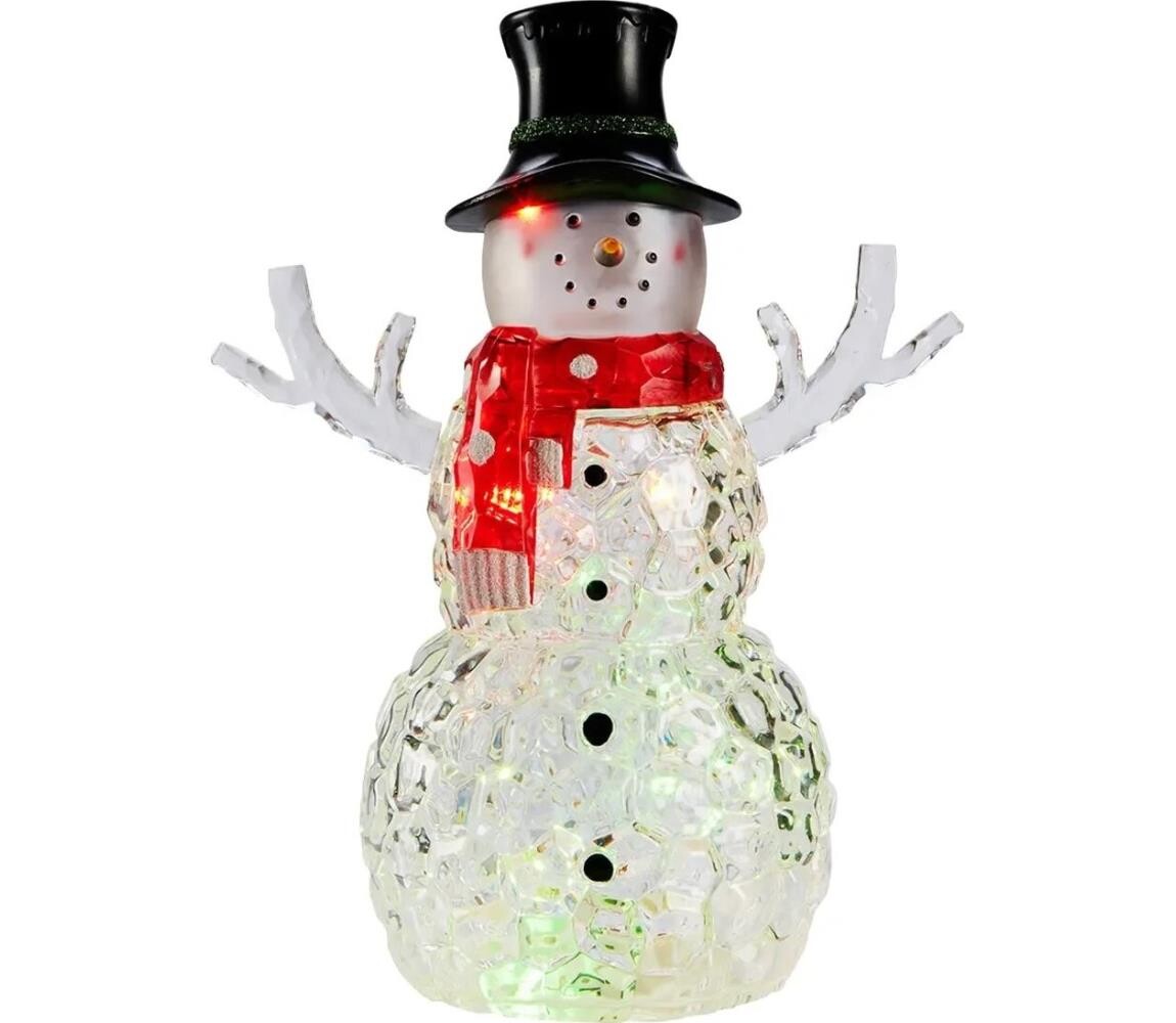 Markslöjd Markslöjd 706044 - LED Vánoční dekorace FRANS LED/0,06W/3xAAA sněhulák