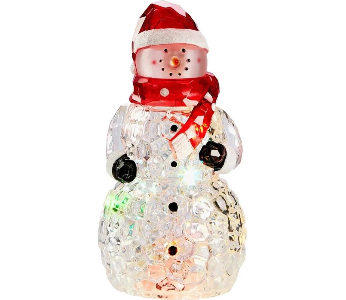 Markslöjd Markslöjd 706045 - LED Vánoční dekorace HENRY LED/0,06W/3xAAA sněhulák