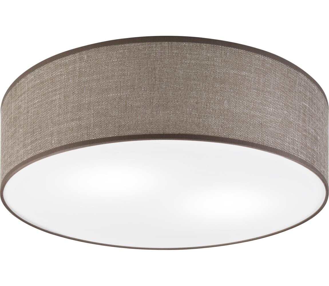 Stropní svítidlo SIRJA 2xE27/15W/230V pr. 45 cm hnědá