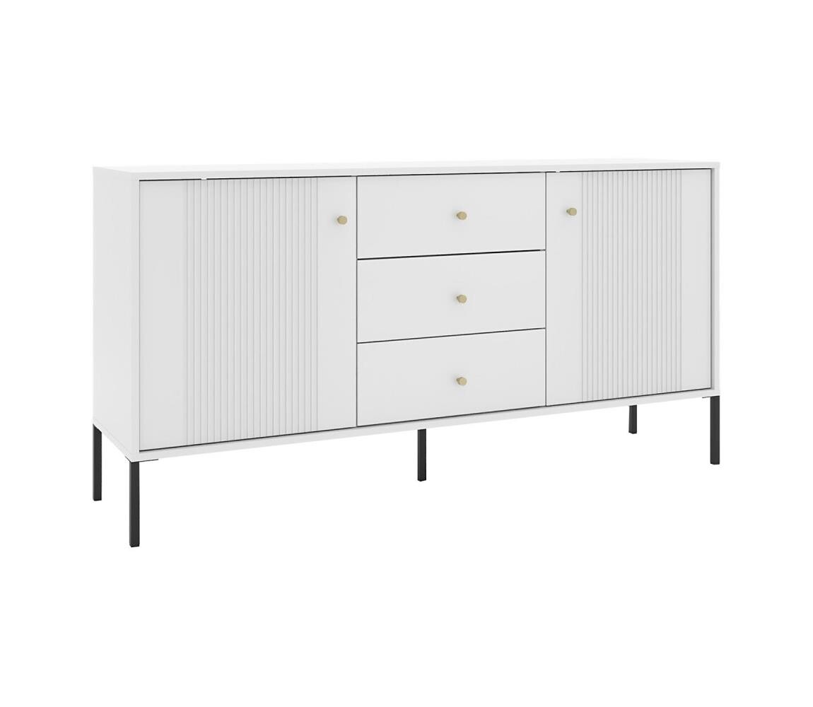 Komoda LUE bílá/černá 5904804553760