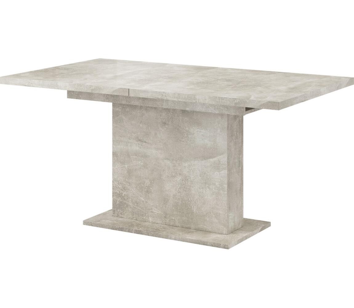 Wipmeb Sp. z o.o Rozkládací jídelní stůl STRAP šedá beton