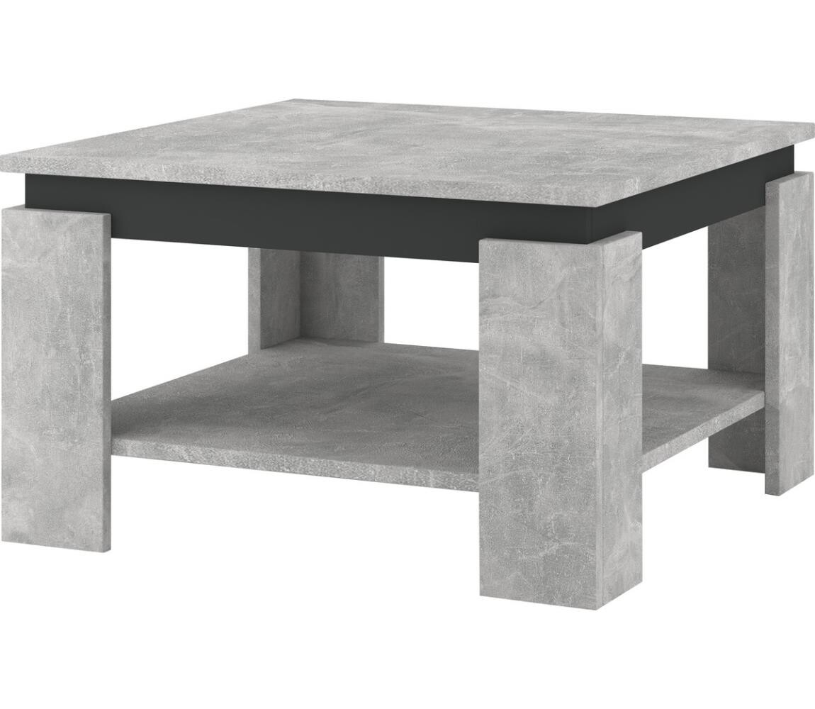 Wipmeb Sp. z o.o Konferenční stolek OLAF šedá beton/antracit