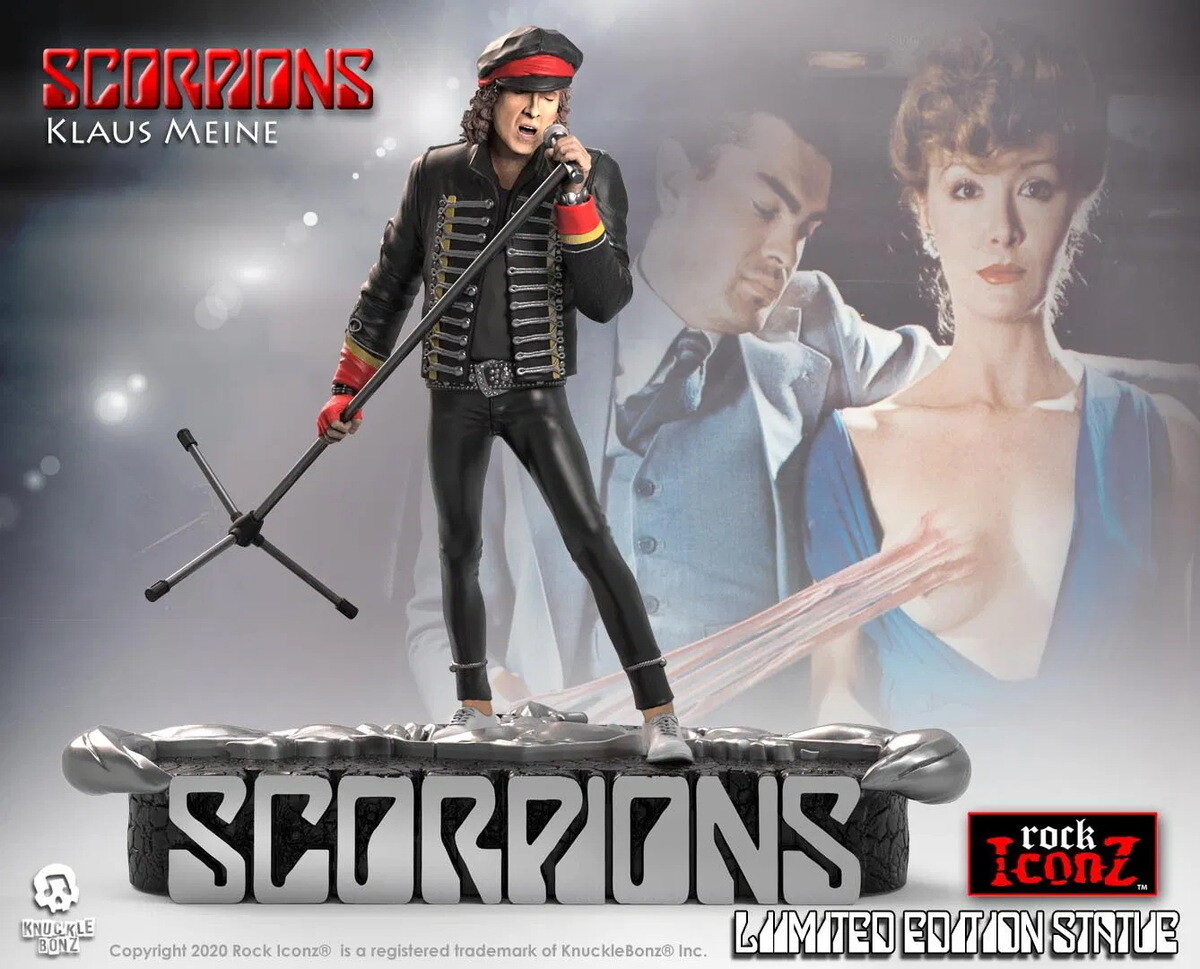 figurka Scorpions - Klaus Meine - KNUCKLEBONZ