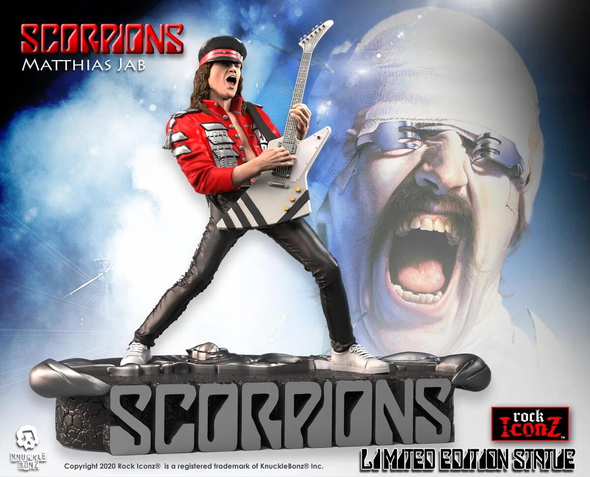figurka Scorpions - Matthias Jabs - KNUCKLEBONZ