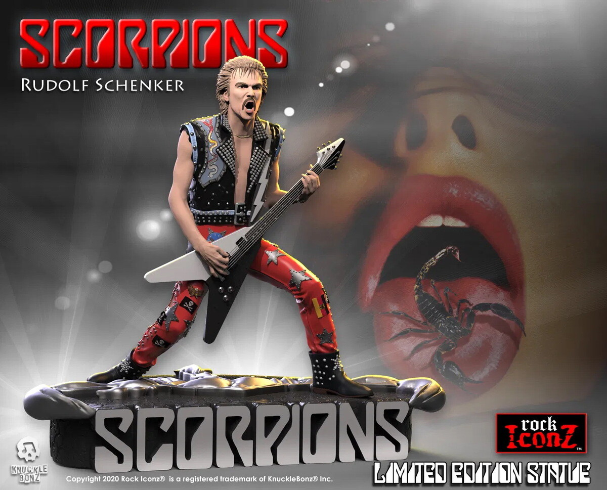 figurka Scorpions - Rudolf Schenker - KNUCKLEBONZ