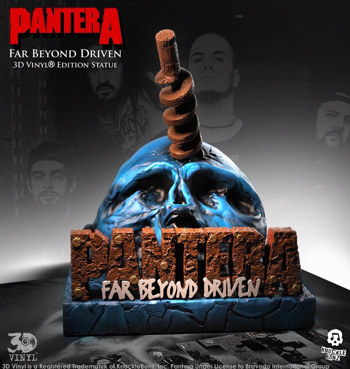 dekorace Pantera - 3D Vinyl Statue Far Beyond Driven - KNUCKLEBONZ