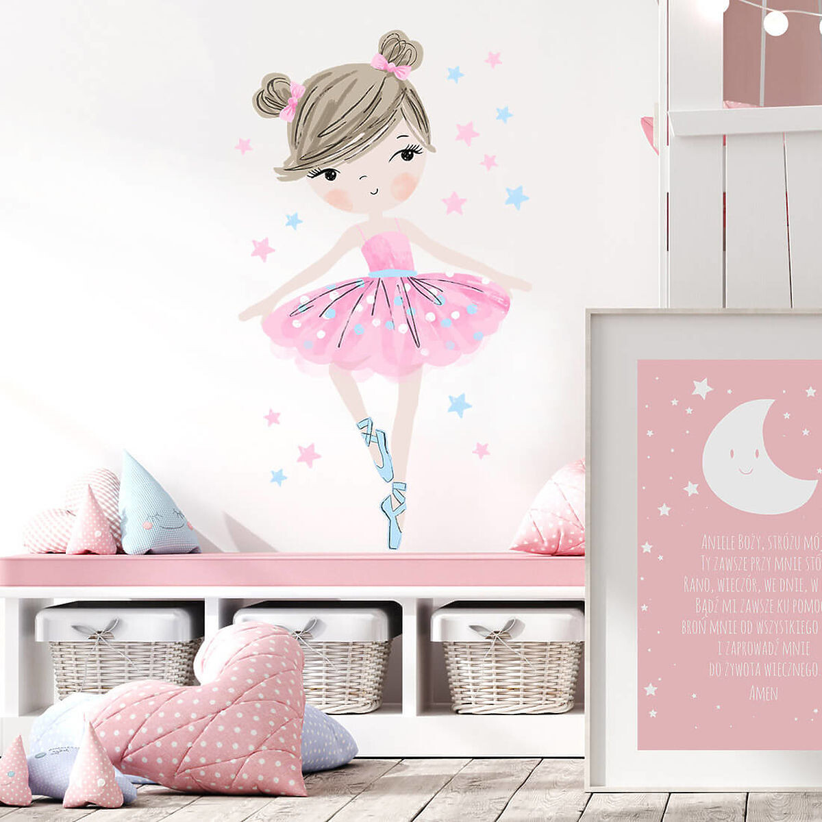 Samolepka na zeď PASTELOWE LOVE® wall sticker pink 34762-0,