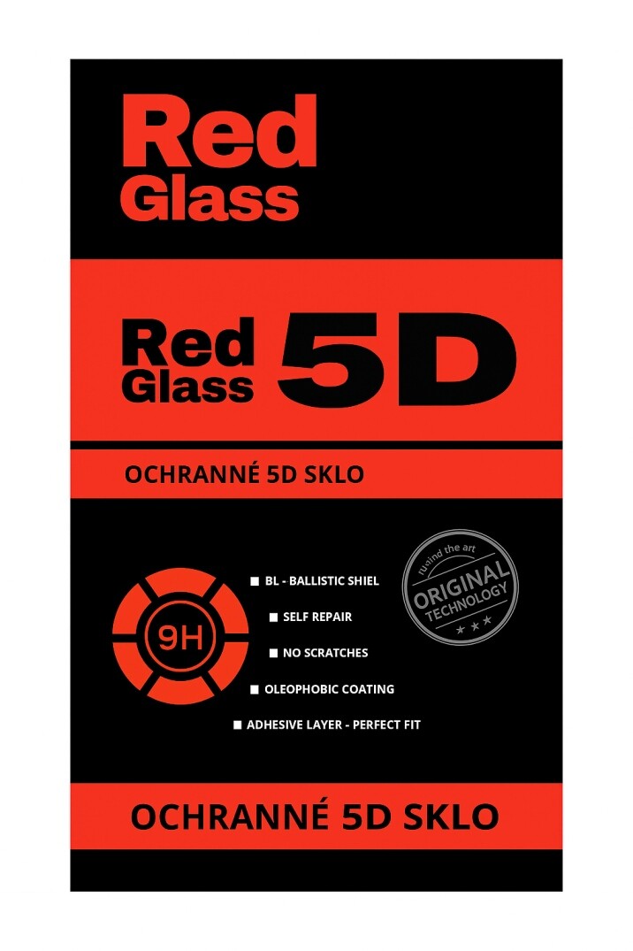 Tvrzené sklo RedGlass Samsung A17 5D černé 142943