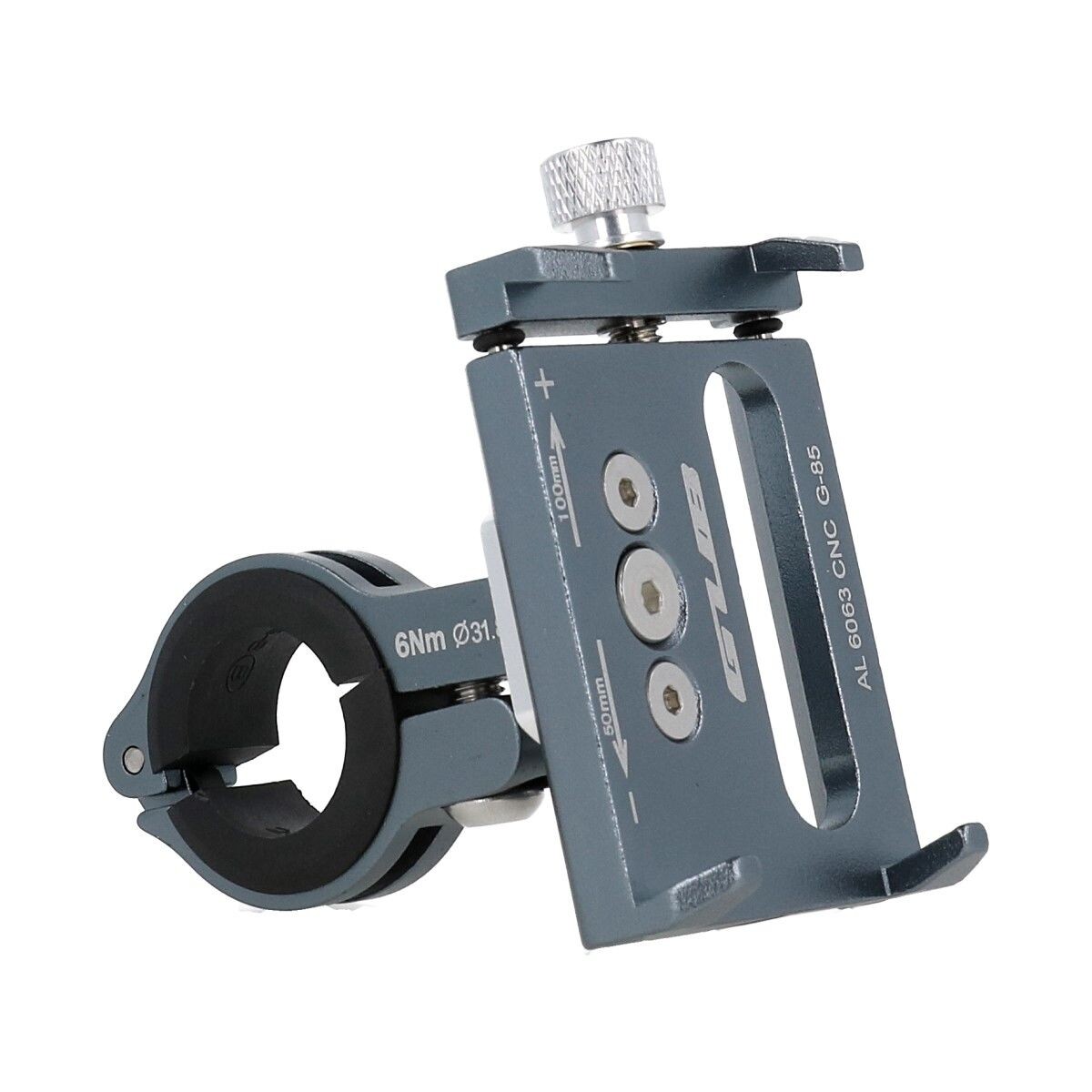 Držák na mobil na kolo TopQ GUB G-85 šedý 63815