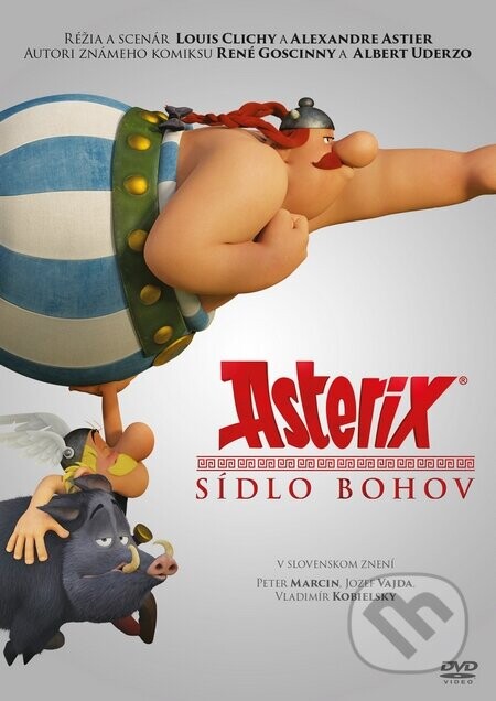 Asterix: Sídlo bohov DVD