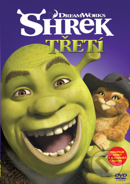 Shrek Třetí DVD