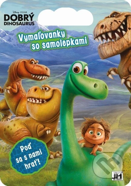 Dobrý dinosaurus - vymaľovanky so samolepkami - Jiří Models