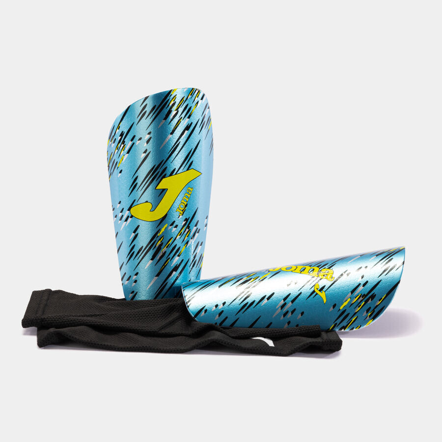 Joma SPIDER SHIN GUARDS FLUOR TURQUOISE Velikost: M