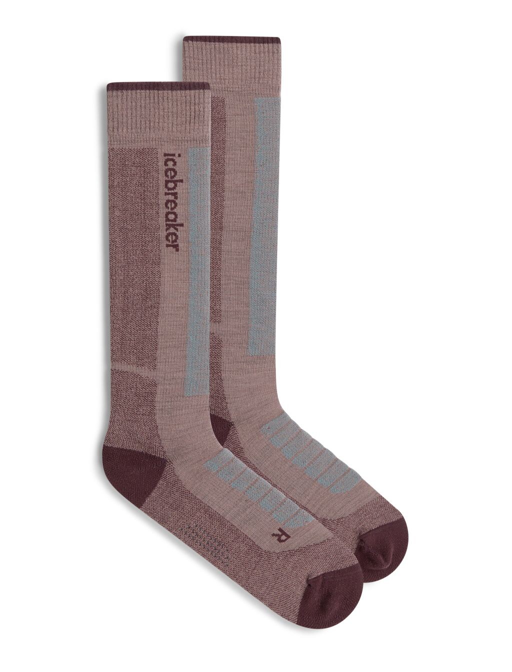 ICEBREAKER Wmns Ski+ Medium OTC, Summit/Java/Hydro velikost: L