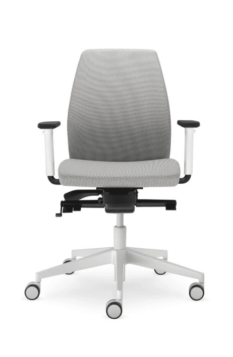 LD SEATING kancelářská židle Alva 332-WH střední opěrák