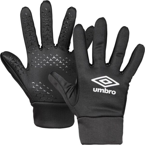 Umbro FIELD PLAYER GLOVE Pánské fotbalové rukavice, černá, velikost