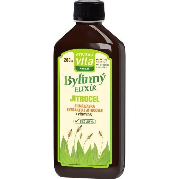 VITAR MAXI VITA HERBAL BYLINNÝ ELIXÍR JITROCEL + VITAMIN C Doplněk stravy, , velikost