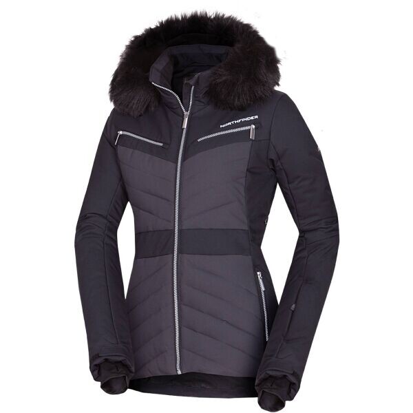 Northfinder THEA Dámská lyžařská bunda, černá, velikost