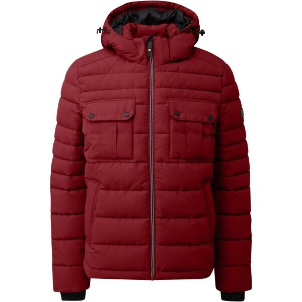 s.Oliver OUTDOOR JACKET Pánská zimní bunda, červená, velikost
