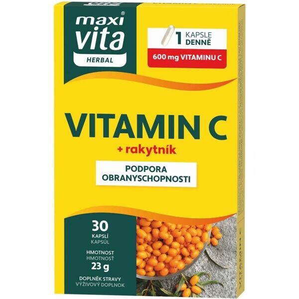 VITAR MAXI VITA HERBAL VITAMIN C + RAKYTNÍK Doplněk stravy, , velikost
