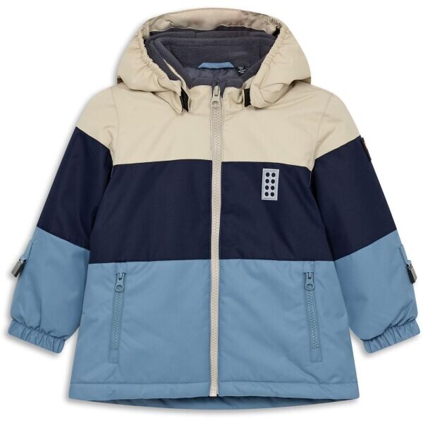 LEGO® kidswear LWJERI 702 Dětská zimní bunda, modrá, velikost