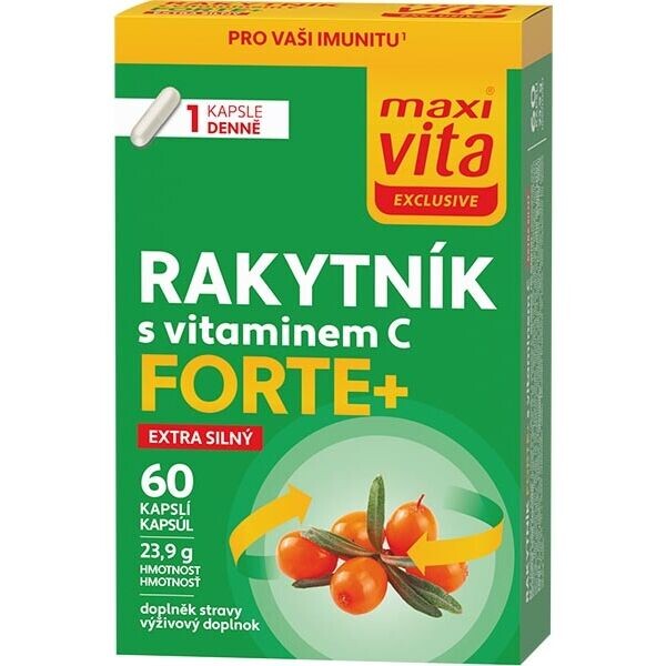 VITAR MAXI VITA EXCLUSIVE RAKYTNÍK FORTE+ 60CPS. BLISTR Doplněk stravy, , velikost