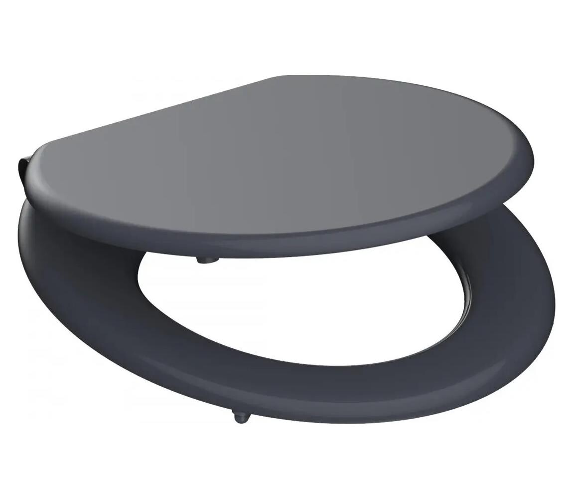 Schütte Schütte 80104 - Záchodové prkénko SPIRIT ANTHRAZIT SoftClose MDF dřevo