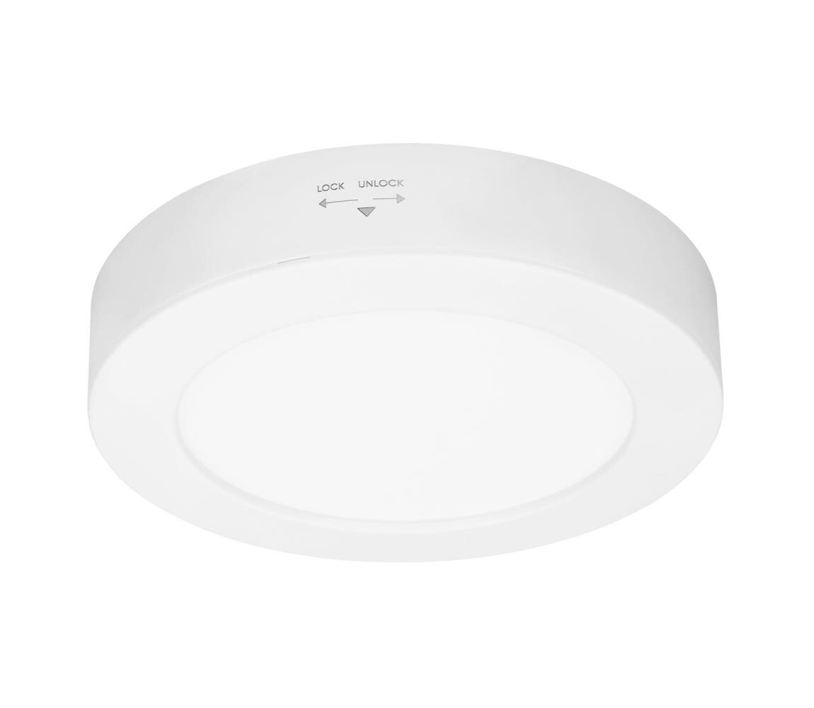 WD240-W - LED Panel 2v1 LED/12W/230V 3000/4000/6000Kpr.17cm IP54 bílá