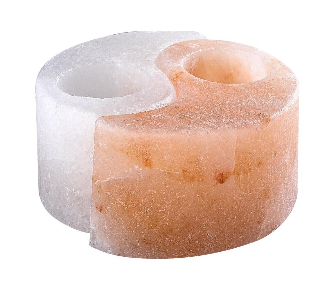 Rabalux Rabalux 76035 - Solná lampa - svícen SOLUNA oranžová/bílá