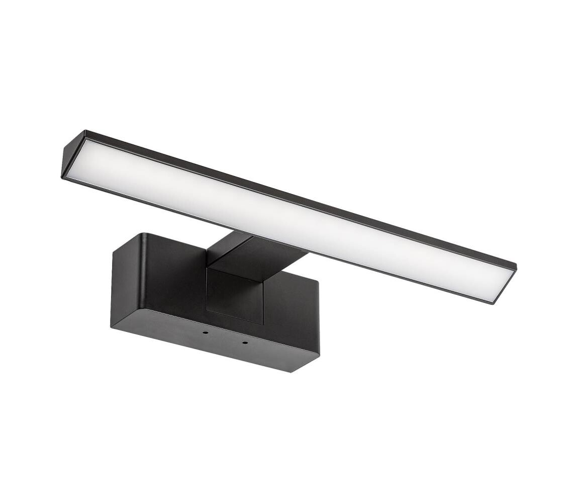 Rabalux Rabalux 75024 - LED Koupel. osvětlení zrcadla LORIC LED/6W/230V IP44 30 cm černá
