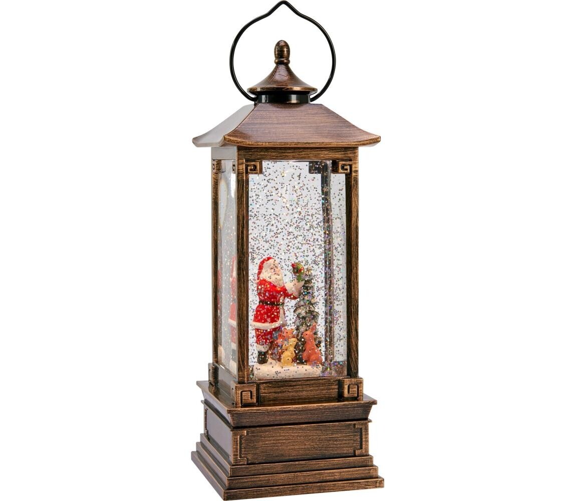 Markslöjd Markslöjd 706445 - LED Vánoční dekorace NOEL LED/0,5W/3xAA lucerna bronz