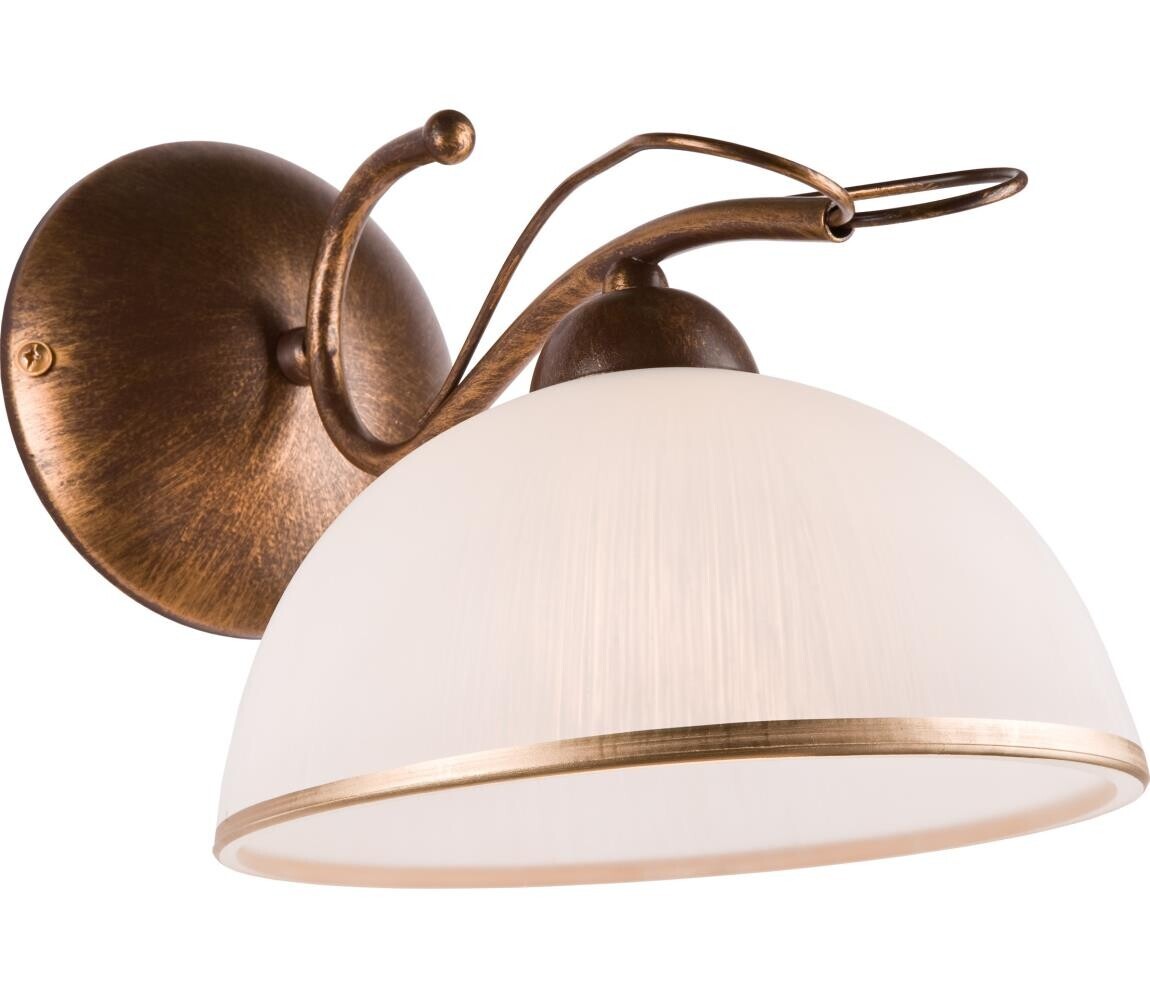 Nástěnná lampa COBRA 1xE27/60W/230V bronz/patina