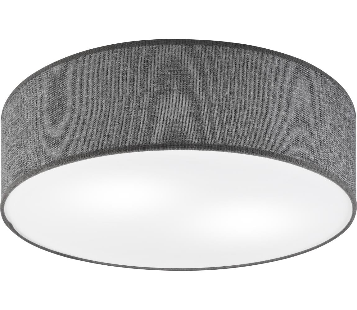 Stropní svítidlo SIRJA 2xE27/15W/230V pr. 45 cm šedá