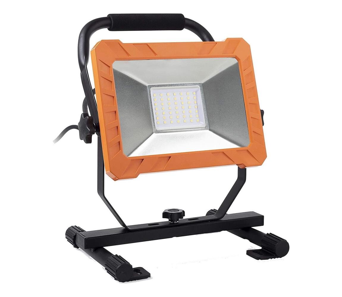 LED Reflektor LED/50W/230V 6500K IP65 oranžová/černá