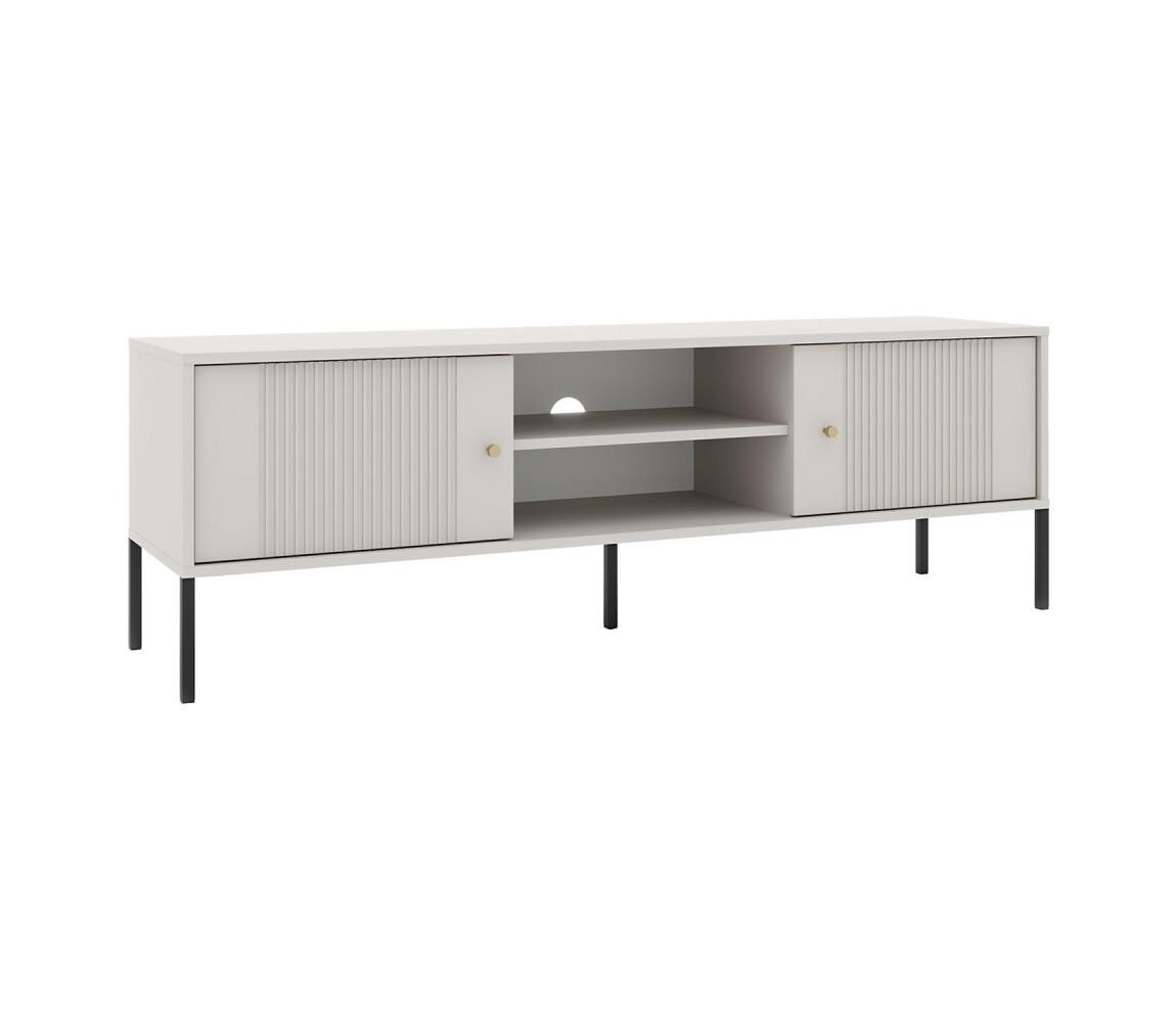 Wipmeb Sp. z o.o Televizní stolek LUE béžová/černá