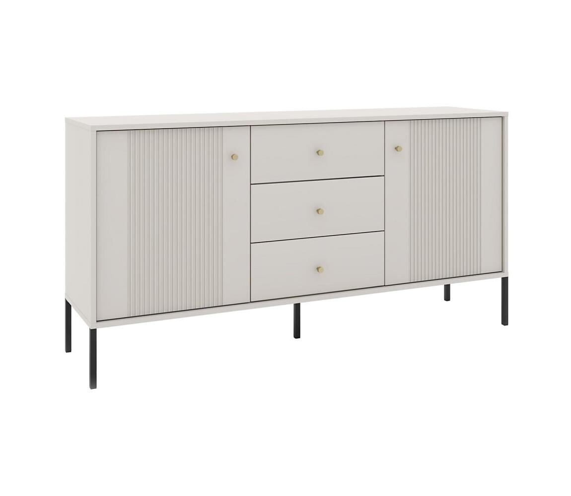 Wipmeb Sp. z o.o Komoda LUE béžová/černá