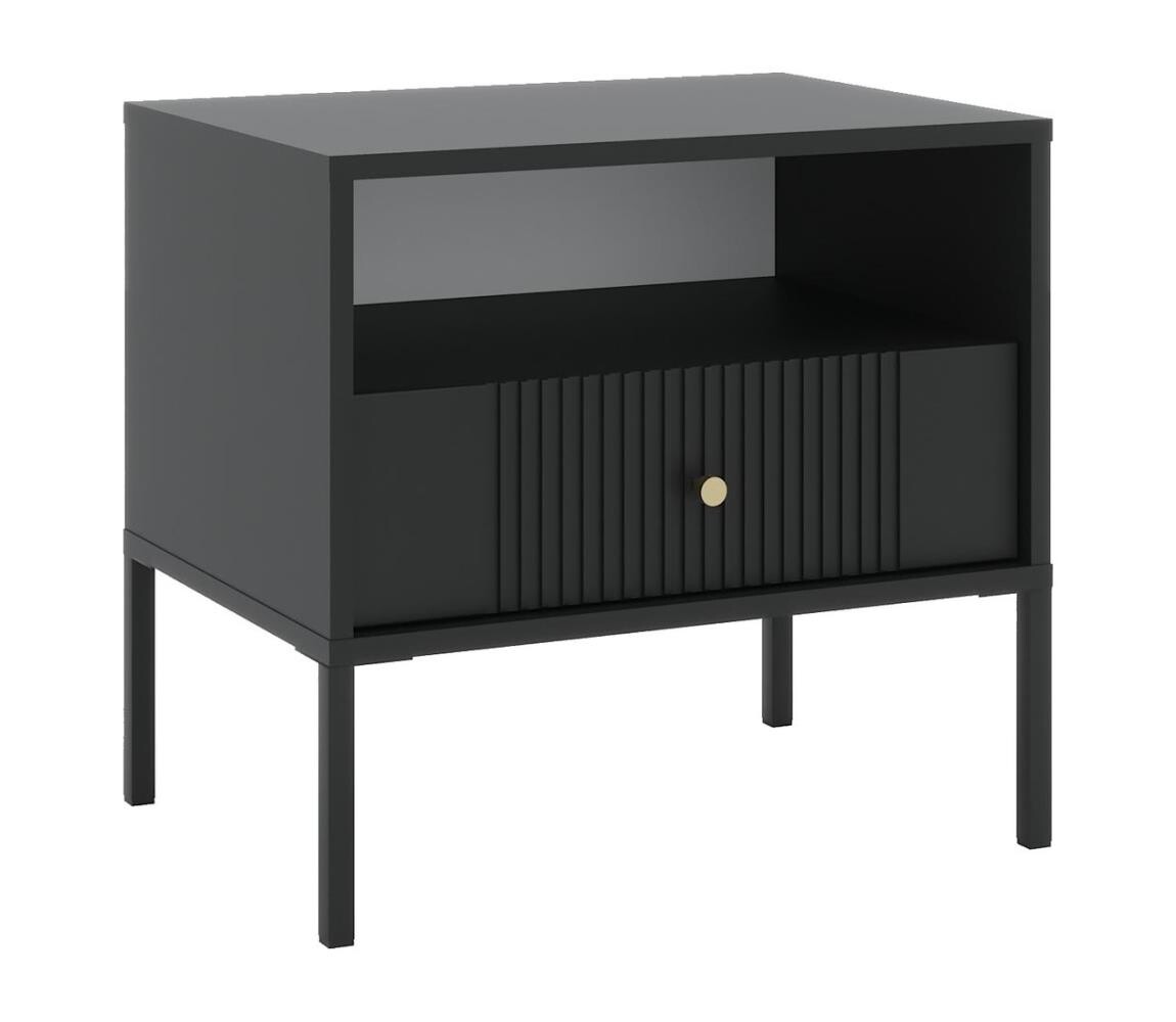 Wipmeb Sp. z o.o Noční stolek LUE černá