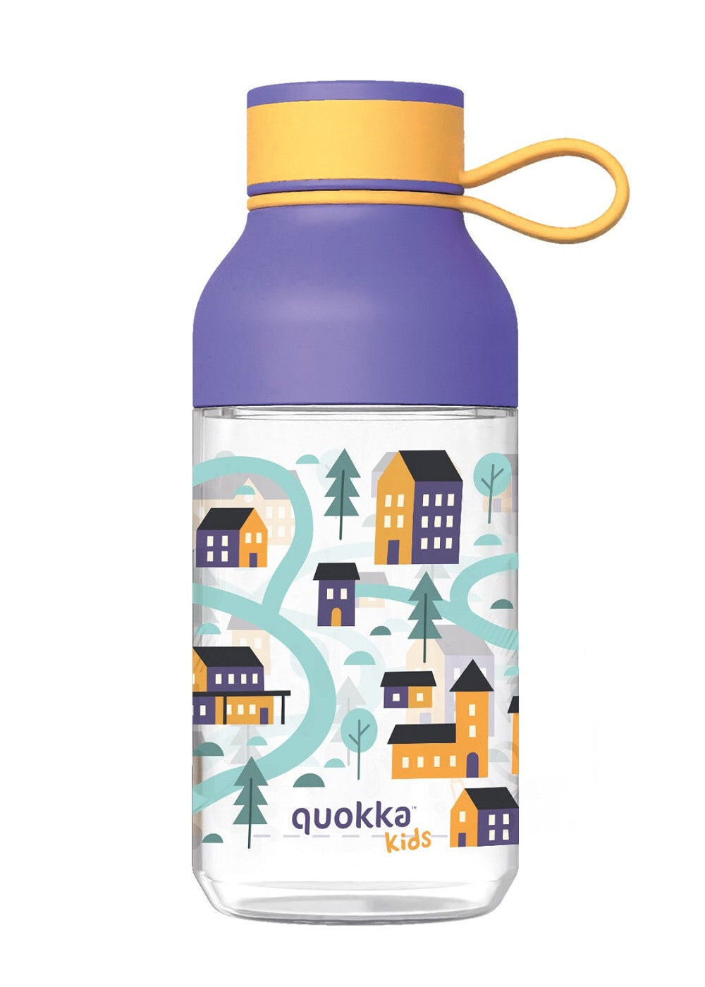 Dětská láhev Ice, 430ml, Quokka, dům