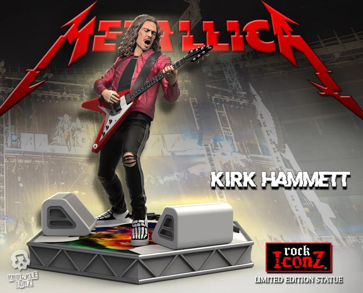 figurka Metallica - Kirk Hammett - Limited Edition - KNUCKLEBONZ