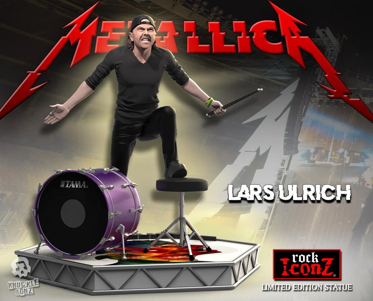 figurka Metallica - Lars Ulrich - Limited Edition - KNUCKLEBONZ