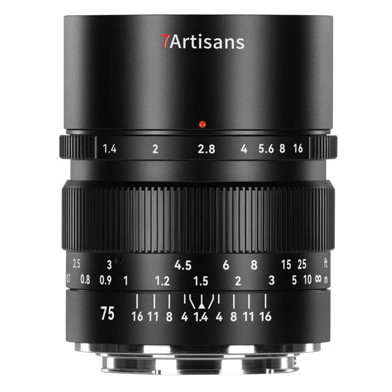 7ARTISANS 75 mm f/1,4 pro L-mount