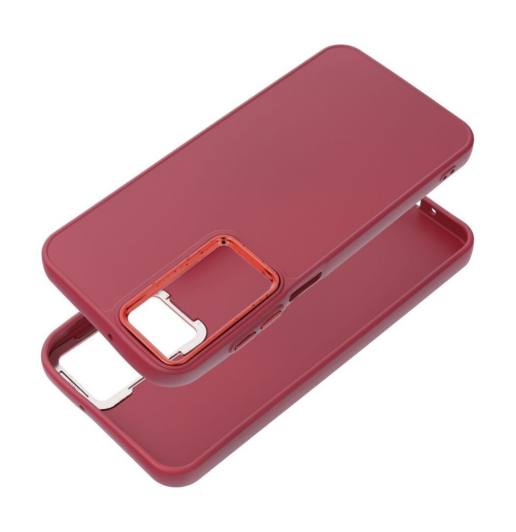 Kryt TopQ Frame Samsung A17 malinový 142860