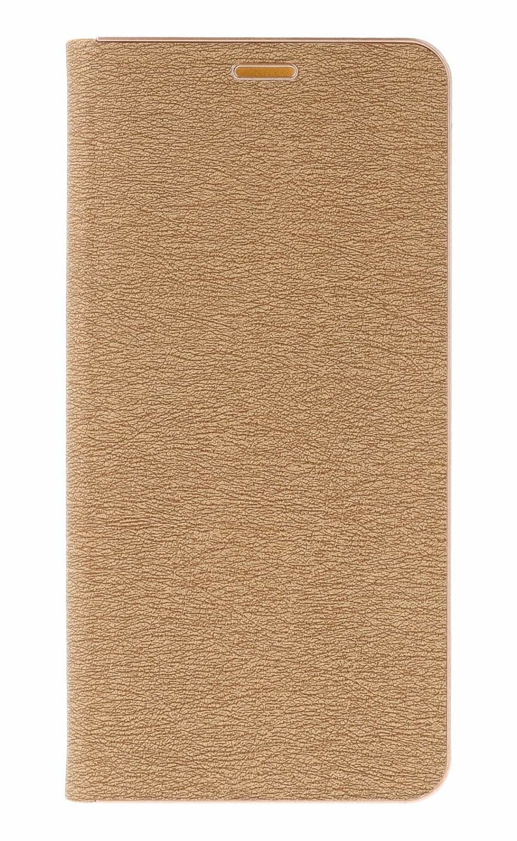 Pouzdro Samsung A17 knížkové Luna Book zlaté 142757