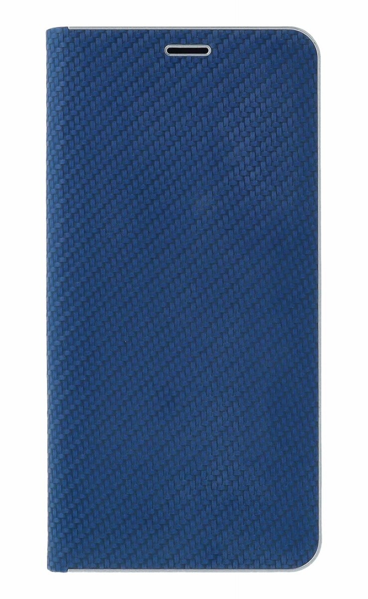 Pouzdro TopQ Samsung A17 knížkové Luna Carbon Book modré 142755