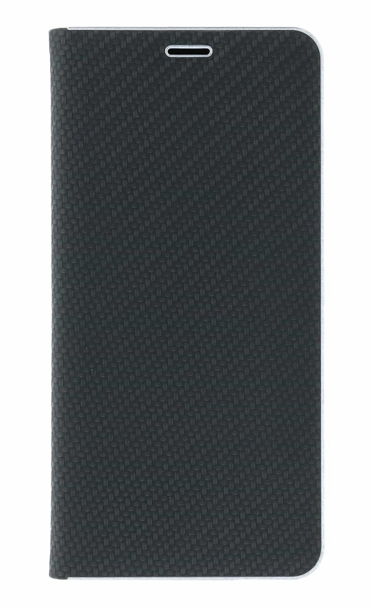 Pouzdro TopQ Samsung A17 knížkové Luna Carbon Book černé 142754